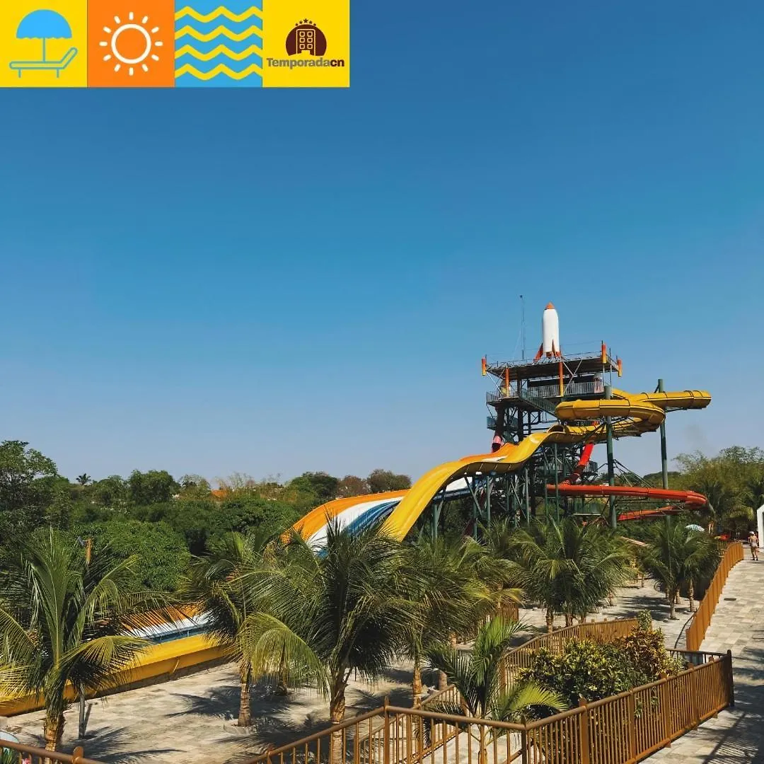 2 Piazza Diroma Com Acesso Ao Acqua Park E Splash - Temporada Cn 0*, Caldas Novas Brazil